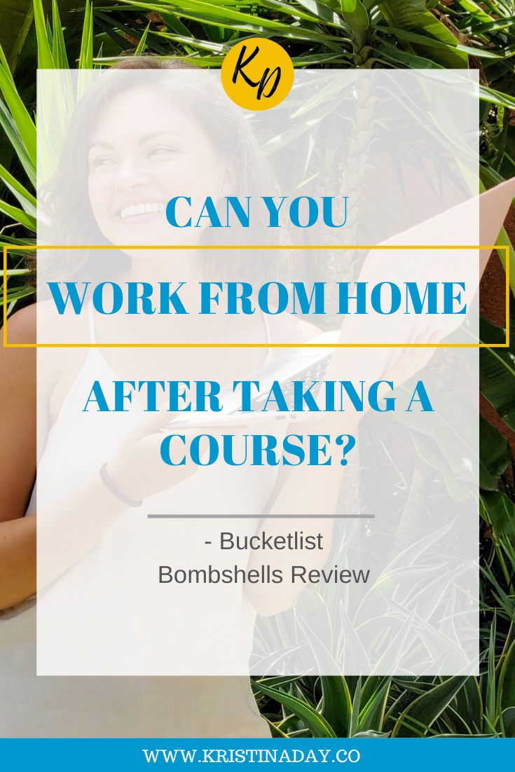 Work From Home By Taking a course